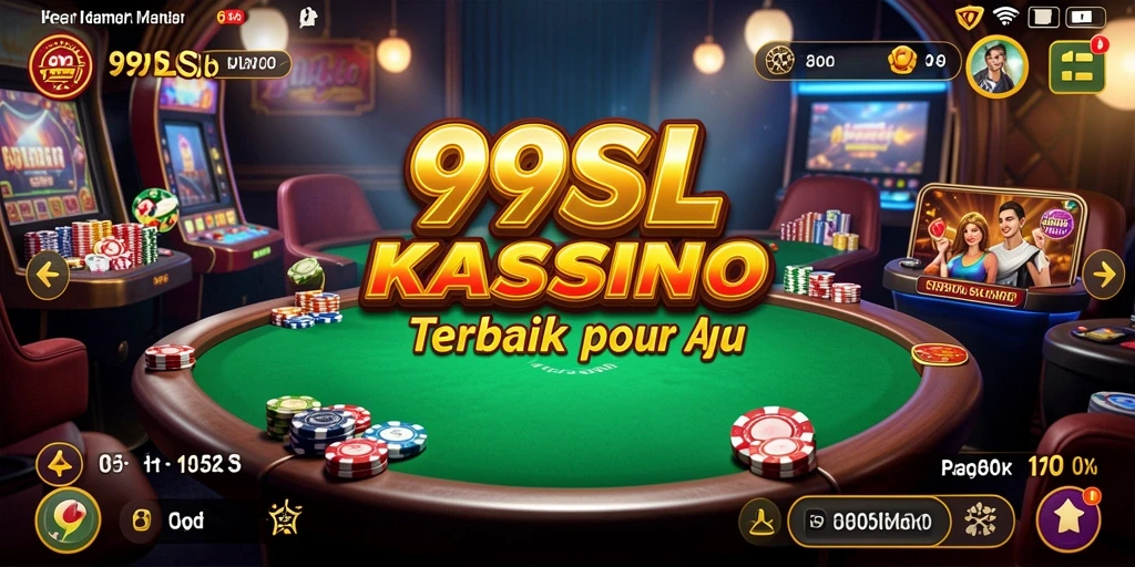 Screenshot menunjukkan gameplay seru dari 99SL, menampilkan berbagai permainan Kasino.
