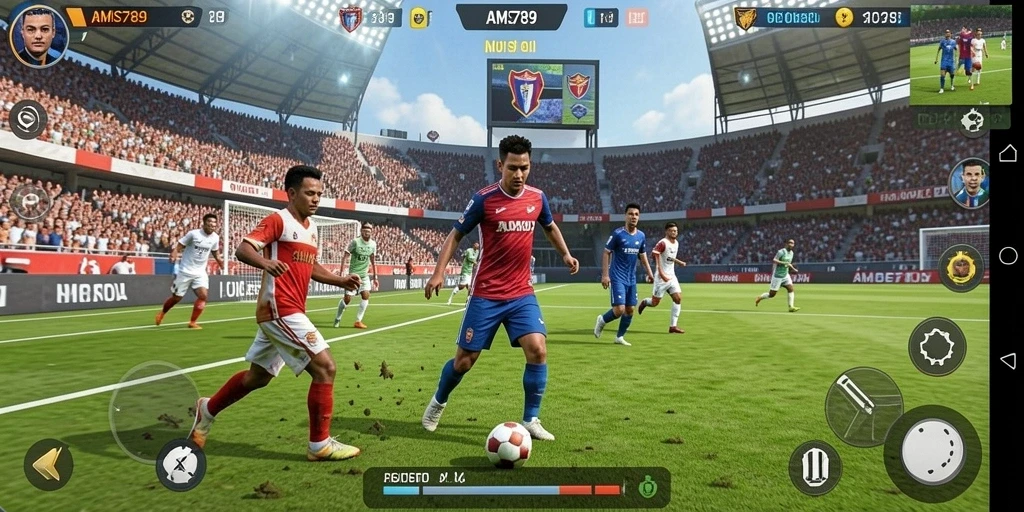 Tampilan mendebarkan dari permainan olahraga di AMS789.