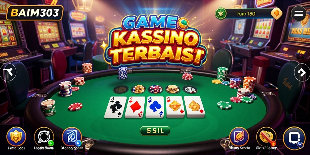 Tampilan gameplay Kasino yang mendebarkan di BAIM303.