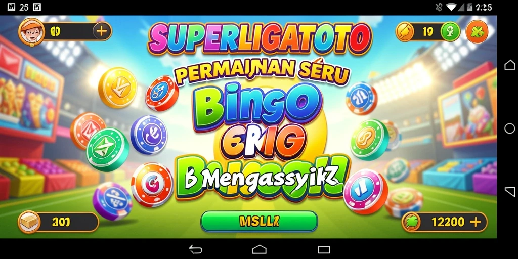 Tampilan menarik saat bermain Bingo di SUPERLIGATOTO.